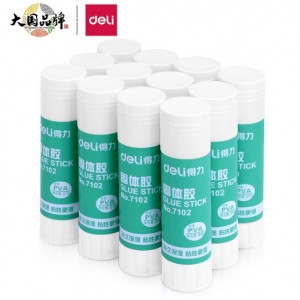 得力固体胶*12