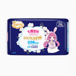 七度空间卫生巾（夜用加长338mm12片装）