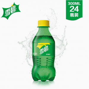 雪碧碳酸饮料300ml*12瓶