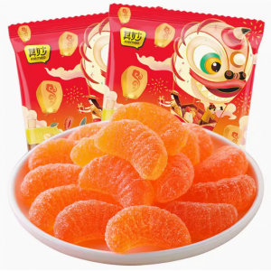 其妙橘子软糖350g一袋