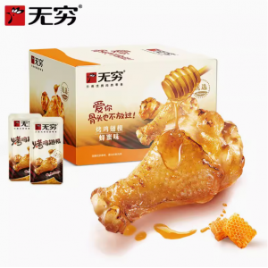 无穷小鸡腿蜂蜜味300g*1盒（共12包）