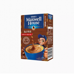 麦斯威尔Maxwell house特浓原味速溶咖啡7条盒装