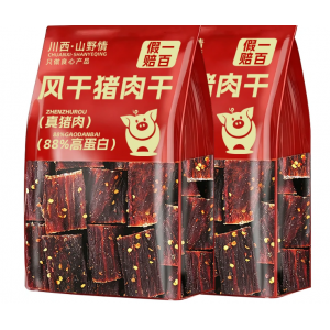 麻辣风干猪肉干250g